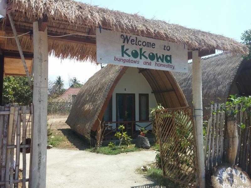 Kokowa Cottages Gili Air Exteriör bild